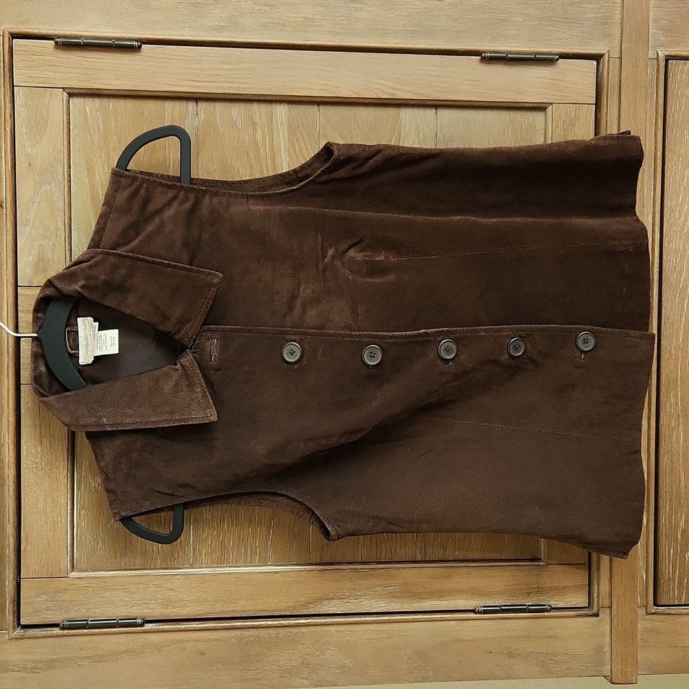 Coldwater Creek Brown Vest
